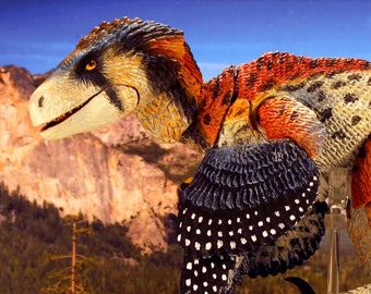 Dromaeosaurus albertensis (Fans Choice) 2nd vers.- Beasts of the Mesozoic- Raptor Series- Realistic Dinosaur Action Figure Collectible Toy