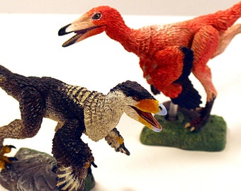 Saurornitholestes Model Animal Dinosaur Figure Deinonychus Decor Kids Toy  Gift