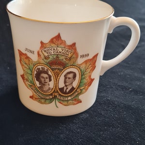 Shelley Mug for the 1959 Visit to Canada (A479)