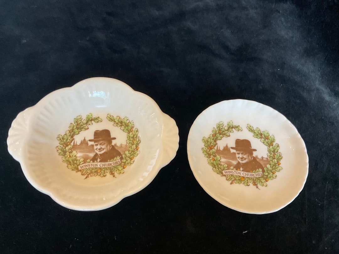 2 Royal Doulton Winston Churchill Dishes A402 - Etsy