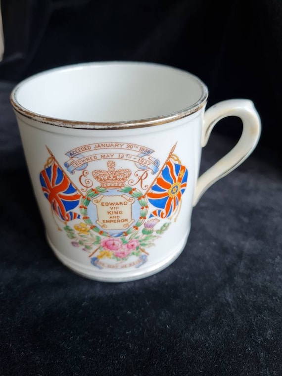 エドワード8世戴冠式マグカップ（A408） - Etsy 日本