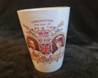 Vaso Foley de la Coronación de 1911 (A570)