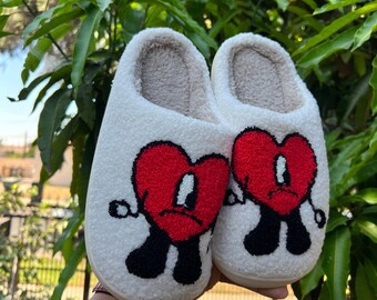 Benito Heart Cozy Slippers