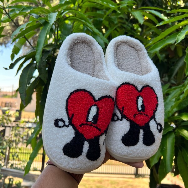 Benito Heart Cozy Slippers