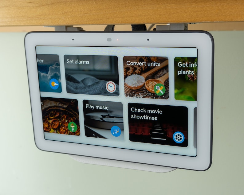 Google Nest Hub Home Under Mount 1st & 2nd Gen Etsy Finland