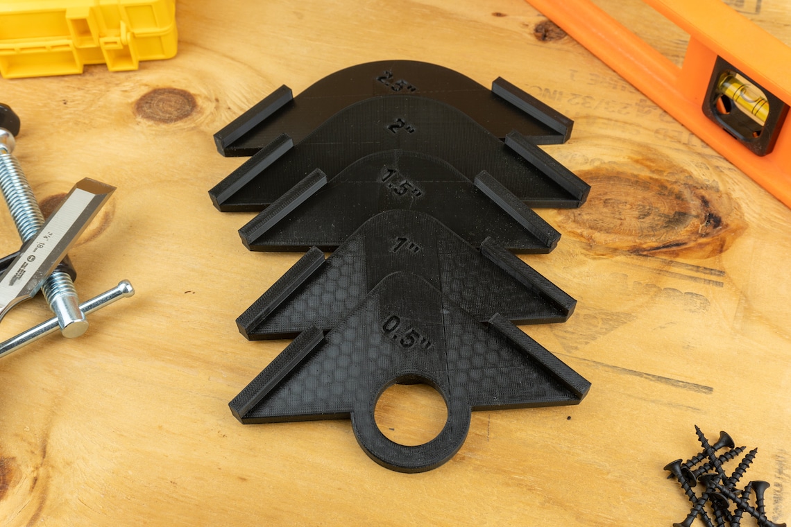 5piece Corner Radius Jig Set for Routers Perfect Corner Etsy UK