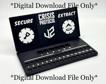 Marvel Crisis Archive Mission Control Board *DIGITALER DOWNLOAD* (Inoffizielle-Fan Made)