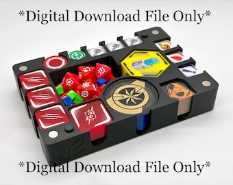 ALLIANCES Marvel Crisis Protocol Curled Paw Tokens Holder *DIGITAL DOWNLOAD* (Unofficial-Fan Made)