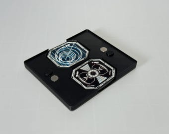 Star Wars Unlimited Twin Suns Token Tablett (unoffiziell von einem Fan gemacht)