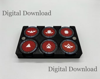 Star Wars Legion Order Token Holder *DIGITAL DOWNLOAD* (Unofficial-Fan Made)