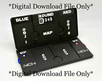 Star Wars Legion Mission Control Board *DIGITAL DOWNLOAD* (Unofficial-Fan Made)