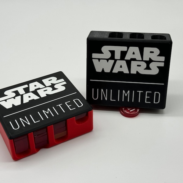 Limited Edition Curled Paw Creatives Star Wars Unlimited Token Holder (Unofficial-Fan Made)