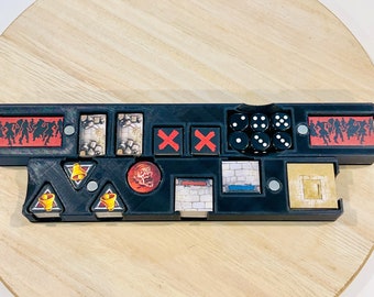 Zombicide Black Plague Token Holder (Unofficial-Fan Made)
