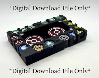 Star Wars: Legion Curled Paw Tokenhalter *2025 Acryl-Bataillon Token Set Edition* *DIGITALER DOWNLOAD* (Inoffizielle-Fan Made)