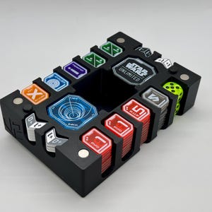 Portafichas Deluxe Premium Gamegenic Star Wars Unlimited (No oficial, hecho por fans)