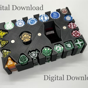 Star Wars Legion Curled Paw Creatives Token Holder *DIGITAL DOWNLOAD* (Unofficial-Fan Made)