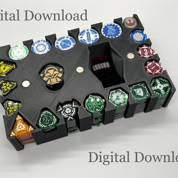 Porta gettoni creativi della zampa arricciata di Star Wars Legion *DOWNLOAD DIGITALE* (non ufficiale-Fan Made)