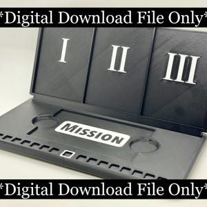 Star Wars Shatterpoint Mission Control Board *DIGITAL DOWNLOAD* (niet-officieel gemaakt door fans)