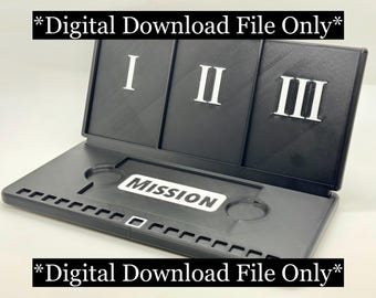 Star Wars Shatterpoint Mission Control Board *DIGITAL DOWNLOAD* (Inofoffizieller Fan)