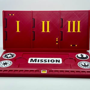 Carte de contrôle de mission Star Wars Shatterpoint (fabriquée par des fans non officiels)