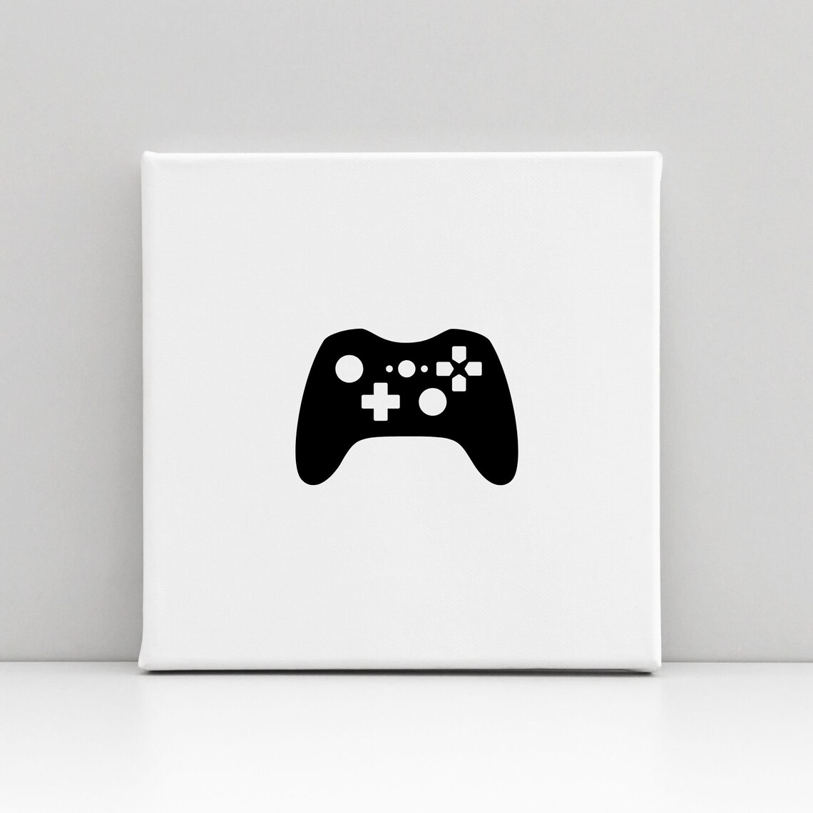 Video Game Controller Art Project DIY Canvas Painting Etsy