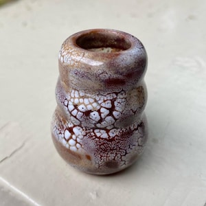 Ceramic Vase, Miniature Ceramic Vase, Tiny Pottery, Hand-thrown, Shelf Decor, Handmade Ceramic, Vase, Dollhouse Miniatures h:4cm