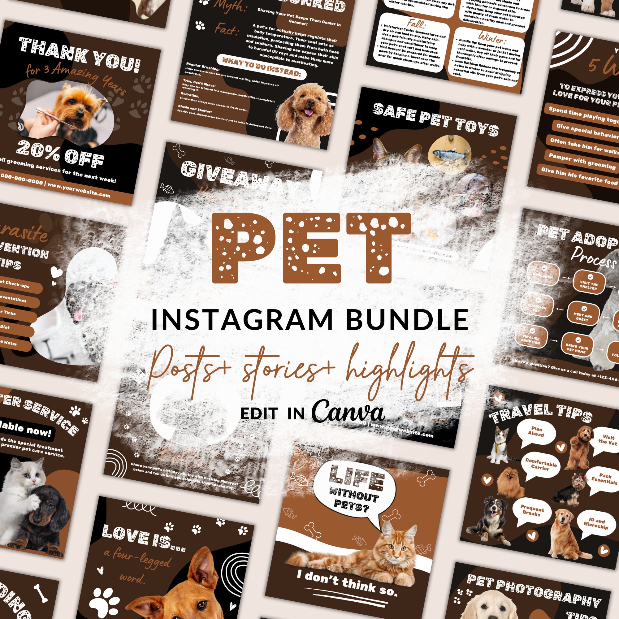 Dog Grooming Instagram Highlights