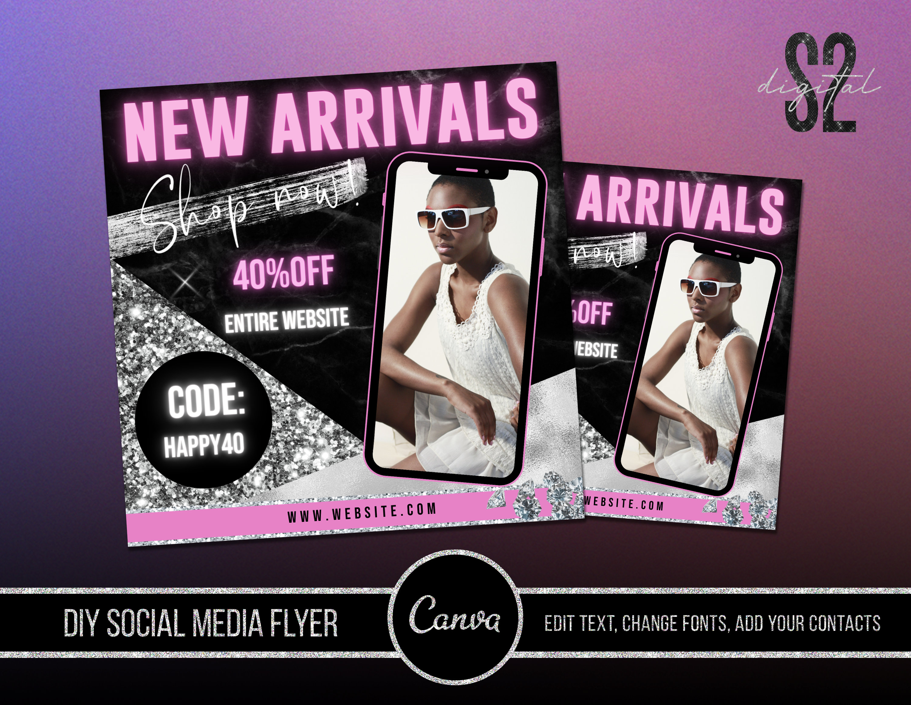 New Arrivals Flyer DIY New Arrivals Flyer Social Media New 