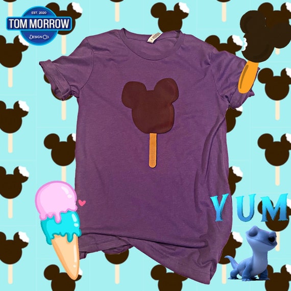Mickey Ice Cream Bar T-shirt | Etsy