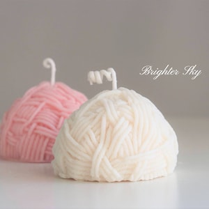 Yarn Ball Candle|personalized gifts|best friend gifts|home decor|self gift|birthday gift|gift for her|cute candles|dessert candles