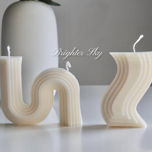 Curvy Candle|personalized gifts|best friend gift|candles|home decor|self gift|birthday gift|gift for her|cute candles|dessert|pillar