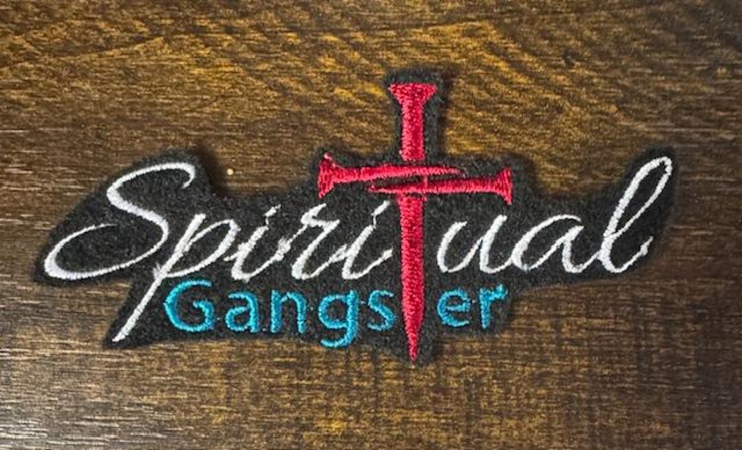 Spiritual Ganster Patch|iron-on - Etsy