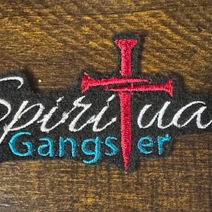 Spiritual Ganster Patch|Iron-On