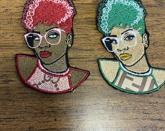 Limited Ed. Fashion labeled Queens| Croc Patch |