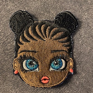 Afro Puff Girl Patch