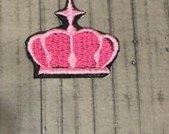 Crown Patch|Queen Patch, Iron or Sew-On|Croc Patch