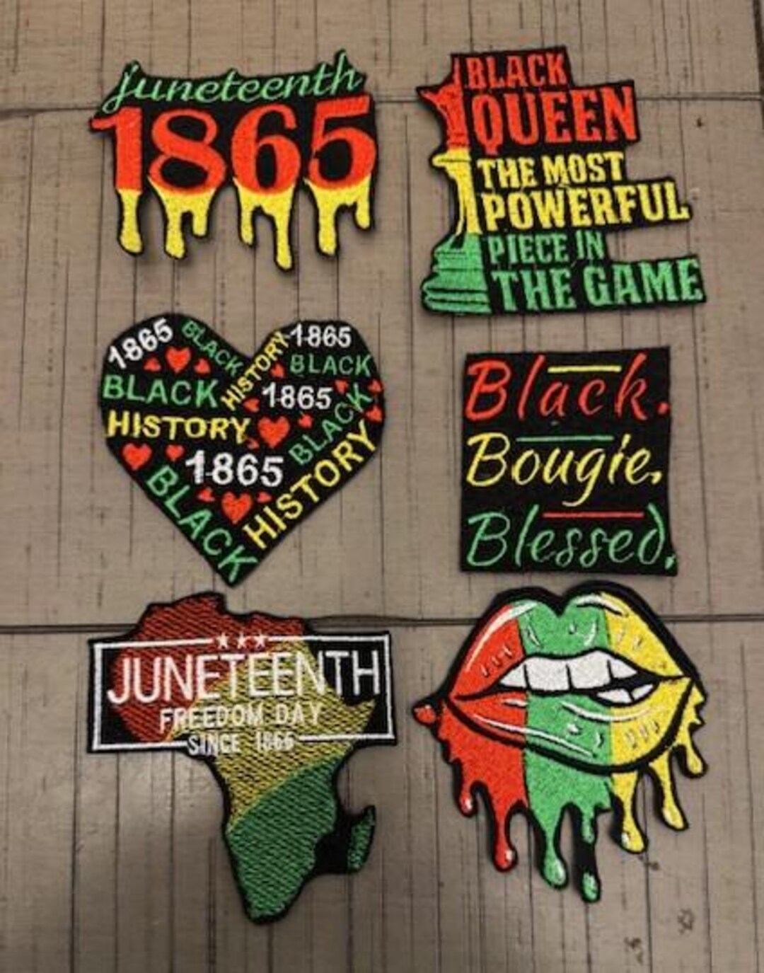 Juneteenth Patch Juneteenth Patches|iron-on |black History - Etsy