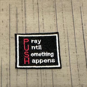 TRYCK-Be tills något händer Sm-lapp|Stryk-på