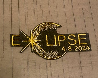 ECLIPSE-patch! Historische momentmemorabilia|