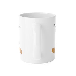 Fridays are Better With Challah White Ceramic Mug, 11oz image 4