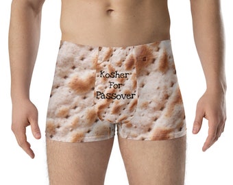 Funny Jewish Gifts, Naughty Passover Boxer Shorts, Passover, Funny Passover gift for Men