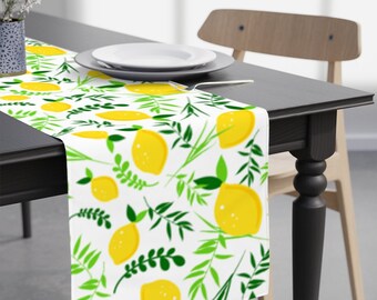 Chemin de table pour la fête juive de Souccot, etrog et loulav symboliques, grandes fêtes, pour 'haguim, pour s'asseoir à Soucca, décorations de Souccot