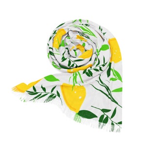 Sukkot Schal oder Stola, Etrog und Lulav, Symbole für Sukkot, Laubhüttenfest, jüdischer Feiertag, jüdische Kleidung, für Synagoge, Tempel Bild 3