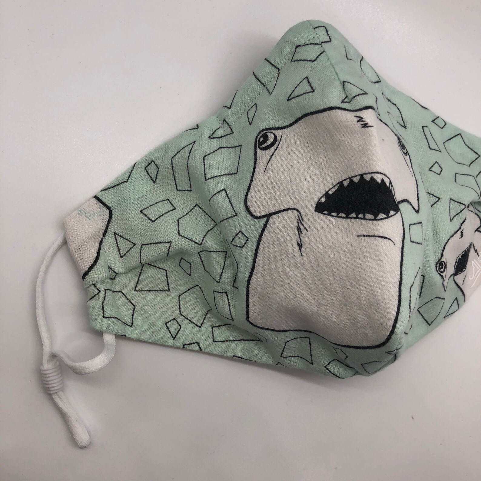 Hammerhead Shark Face Mask w/Nose Wire and Filter Pocket Etsy