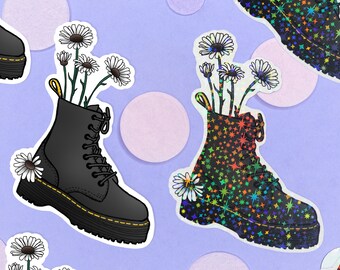 Dr martens floral | Etsy.de