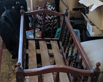 antique cradle safety