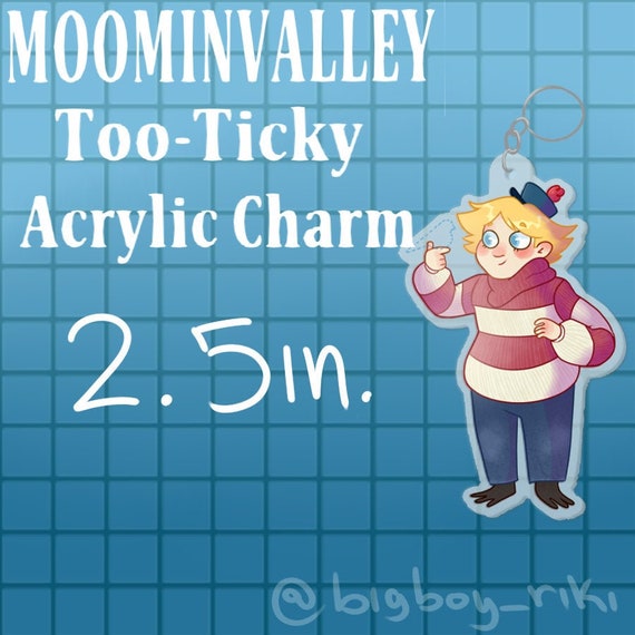 Too Ticky Charm Moomin Etsy