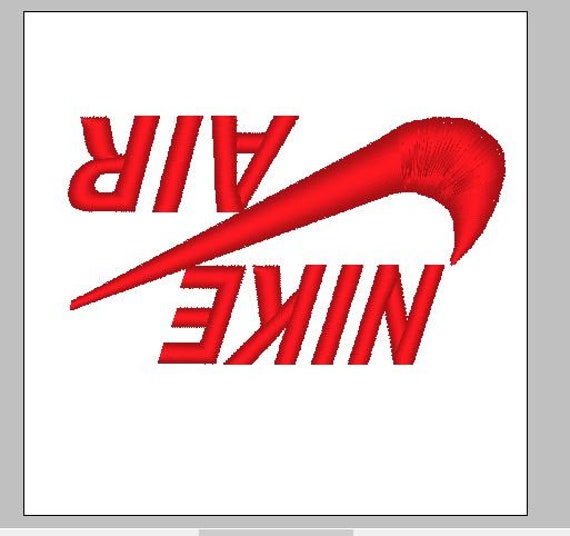 upside down nike logo