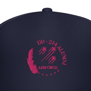 Sombrero de camionero / DD 214 / Veterano / Alumni / Airforce / Regalo para ella / Militar de EE. UU. / Día de los veteranos