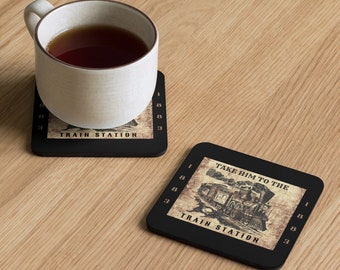 Yellowstone Coaster: "Take Him To The Train Station" Western Decor